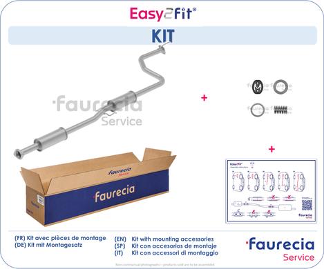 Faurecia FS33045 - Средно гърне vvparts.bg