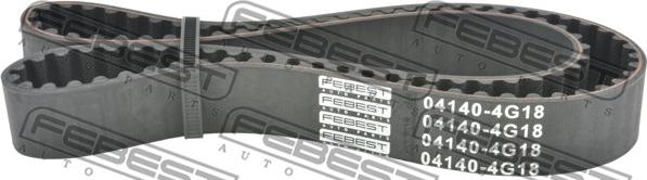 Febest 04140-4G18 - Ангренажен ремък vvparts.bg