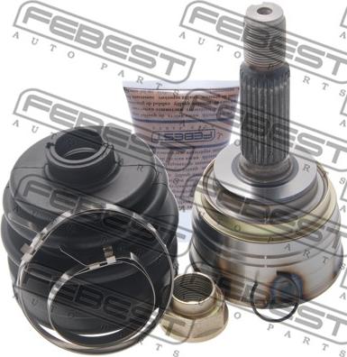 Febest 0410-009 - Каре комплект, полуоска vvparts.bg