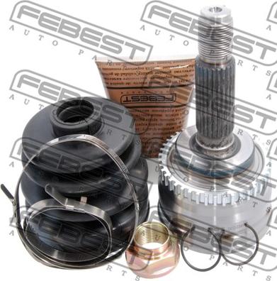 Febest 0410-034A43 - Каре комплект, полуоска vvparts.bg