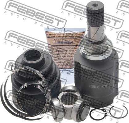 Febest 0411-CY2MT - Каре комплект, полуоска vvparts.bg