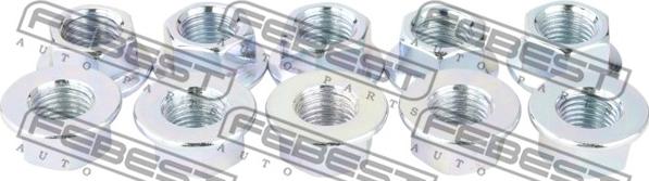 Febest 0431-004-PCS10 - Болт за регулиране на страничния наклон vvparts.bg