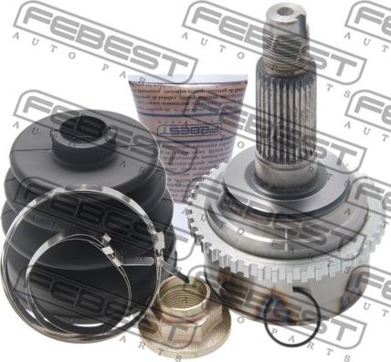 Febest 0510-044A44 - Каре комплект, полуоска vvparts.bg