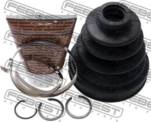 Febest 0115-140T - Маншон, полуоска vvparts.bg