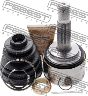 Febest 0110-080 - Каре комплект, полуоска vvparts.bg