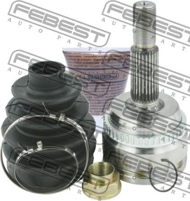 Febest 0110-ASV50LA48 - Каре комплект, полуоска vvparts.bg