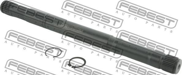 Febest 0112-CDT220LH - Полуоска vvparts.bg