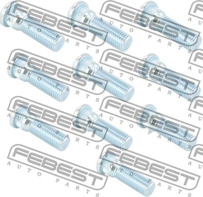 Febest 0184-001-PCS10 - Колесен болт vvparts.bg