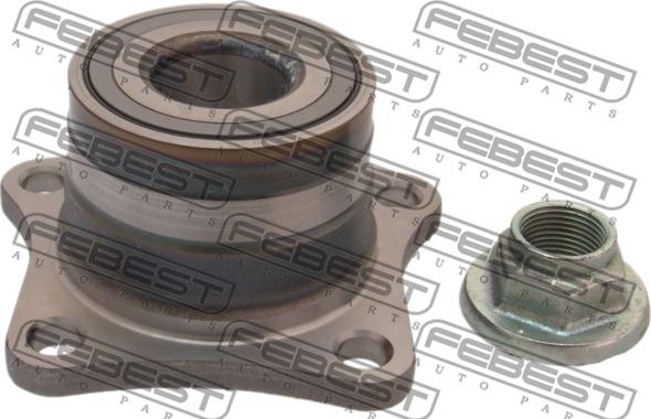 Febest 0182-AE100R - Главина на колелото vvparts.bg