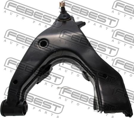 Febest 0124-333LH - Носач, окачване на колелата vvparts.bg