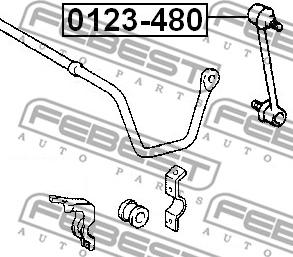 Febest 0123-480 - Биалета vvparts.bg