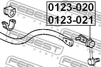 Febest 0123-021 - Биалета vvparts.bg