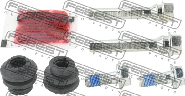 Febest 0174-ZZE120F-KIT - Бодещ болт (щифт), спирачен апарат vvparts.bg