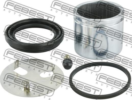 Febest 0176-NDE120F-KIT - Ремонтен комплект, спирачен апарат vvparts.bg