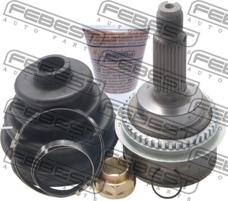 Febest 0810-S11A44 - Каре комплект, полуоска vvparts.bg