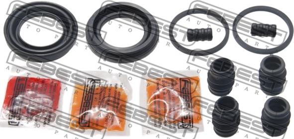 Febest 0875-G12R - Ремонтен комплект, спирачен апарат vvparts.bg