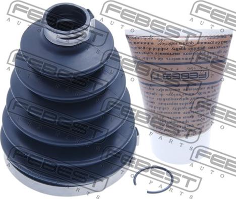 Febest 0317P-CL20 - Маншон, полуоска vvparts.bg