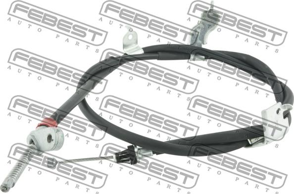 Febest 0299-T31PCRH - Жило, ръчна спирачка vvparts.bg