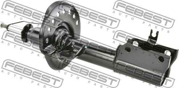 Febest 02660801FR - Амортисьор vvparts.bg