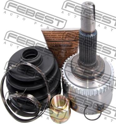 Febest 0210-065A44 - Каре комплект, полуоска vvparts.bg