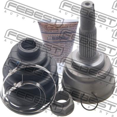 Febest 0210-068 - Каре комплект, полуоска vvparts.bg