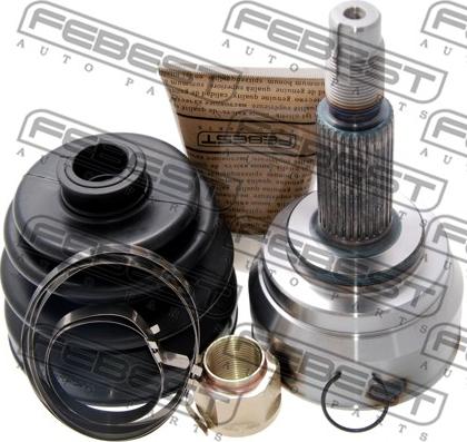 Febest 0210-089 - Каре комплект, полуоска vvparts.bg