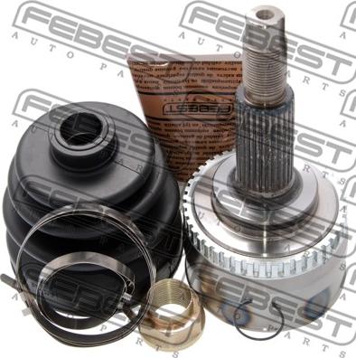 Febest 0210-072A44 - Каре комплект, полуоска vvparts.bg