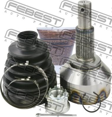 Febest 0210-R52VQ35 - Каре комплект, полуоска vvparts.bg