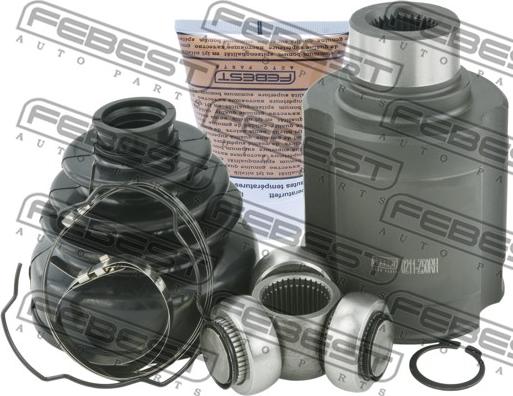 Febest 0211-Z50RH - Каре комплект, полуоска vvparts.bg