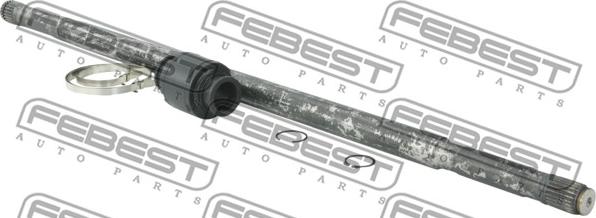 Febest 0212-E11RH - Полуоска vvparts.bg