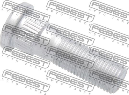 Febest 0284-001-PCS10 - Колесен болт vvparts.bg