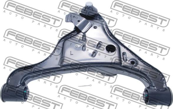 Febest 0224-R51LL - Носач, окачване на колелата vvparts.bg