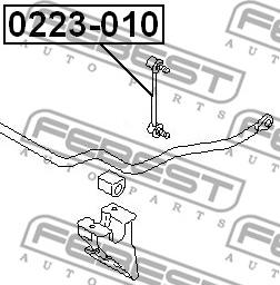 Febest 0223-010 - Биалета vvparts.bg