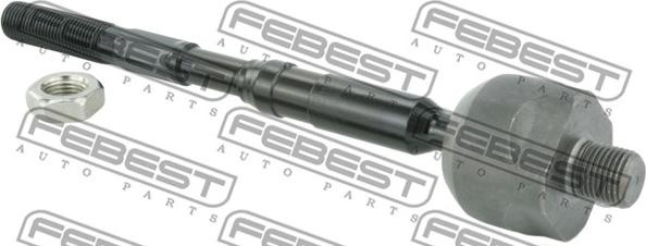 Febest 0222-J11E - Аксиален шарнирен накрайник, напречна кормилна щанга vvparts.bg