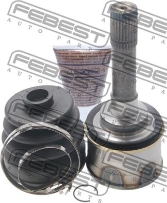 Febest 0710-GVSQ - Каре комплект, полуоска vvparts.bg