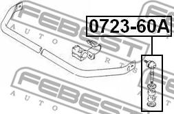 Febest 0723-60A - Биалета vvparts.bg