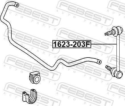 Febest 1623-203F - Биалета vvparts.bg