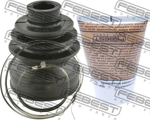 Febest 1015-T255T - Маншон, полуоска vvparts.bg