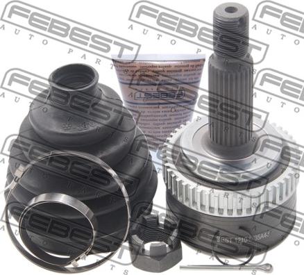 Febest 1210-IX35A48 - Каре комплект, полуоска vvparts.bg