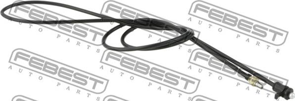 Febest 17101-A8D3RH - Жило за капака на двигателя vvparts.bg