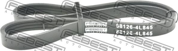 Febest 88126-4L845 - Пистов ремък vvparts.bg