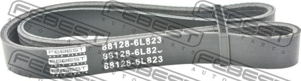 Febest 88128-6L823 - Пистов ремък vvparts.bg