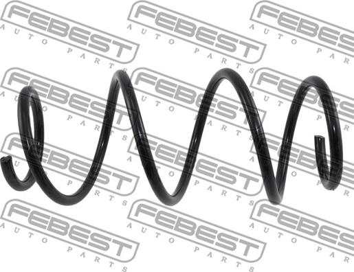 Febest 2408-009F-KIT - Комплект за ходовата част, пружини vvparts.bg