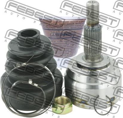 Febest 2410-DUSTAWD - Каре комплект, полуоска vvparts.bg