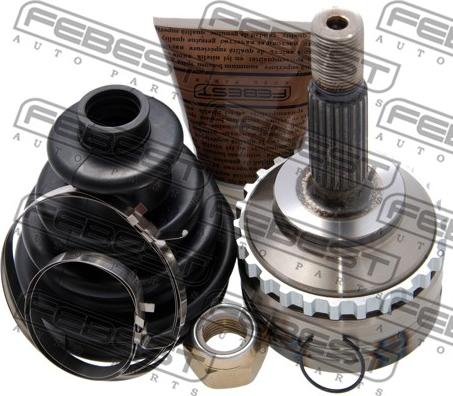 Febest 2410-LOGA26 - Каре комплект, полуоска vvparts.bg