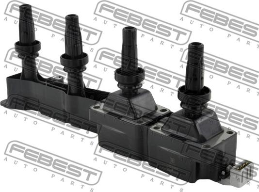 Febest 25640-001 - Запалителна бобина vvparts.bg