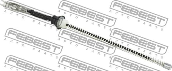 Febest 21100-FOCIIR - Жило, ръчна спирачка vvparts.bg