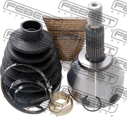 Febest 2110-TRCD - Каре комплект, полуоска vvparts.bg