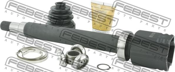 Febest 2111-TC726RH - Каре комплект, полуоска vvparts.bg