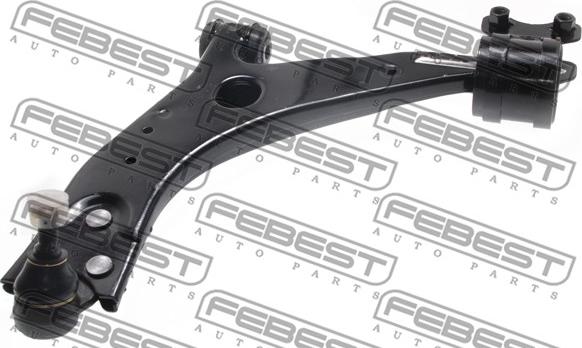 Febest 2124-CB4LH - Носач, окачване на колелата vvparts.bg